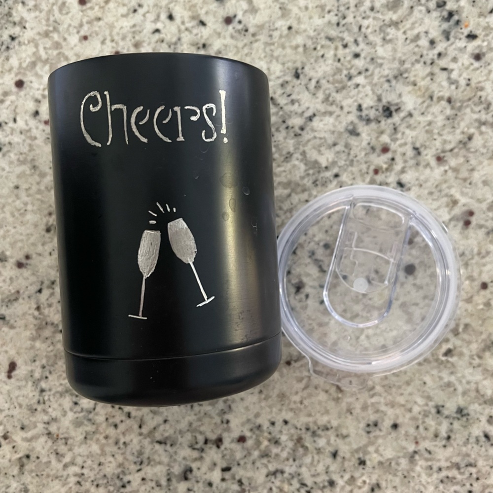 Tailgating essentials! Or a Perfect gift for that special occasion! Mug with lid